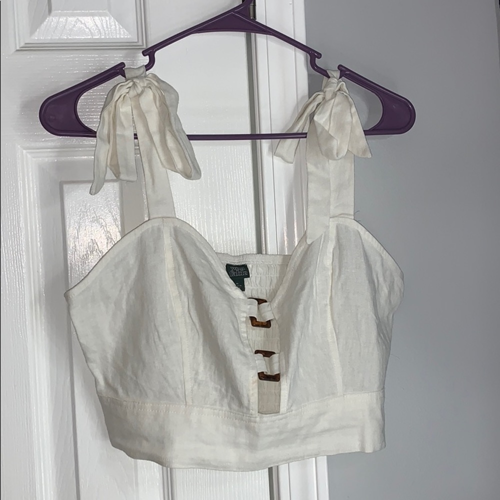 Crop top tank top